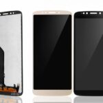 S-0186 FRONTAL MOTOROLA MOTO E5 PLUS (XT-1924) SEM ARO PRETO ORIGINAL CHINA IPS