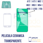 P-0352 PELICULA SAMSUNG A72 | A73 | M62 | M52 | M53 | M54 | M55 | S C55 | F55 CERAMICA TRANSPARENTE