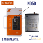 BA-0264 BATERIA MEGAFOX MOTOROLA MOTO G42 | G62 (XT-2223) (ND50) (1 ANO DE GARANTIA)