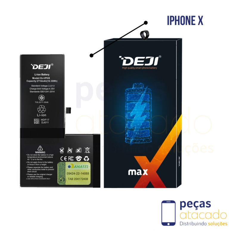 BA-0314 BATERIA DEJI IPHONE X (A1901)