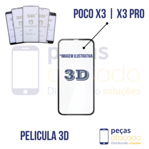 P-0322 PELICULA XIAOMI POCO X3 | X3 PRO 3D