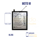 BA-0097 BATERIA 1 LINHA MOTOROLA MOTO M (XT1662) (BL265)