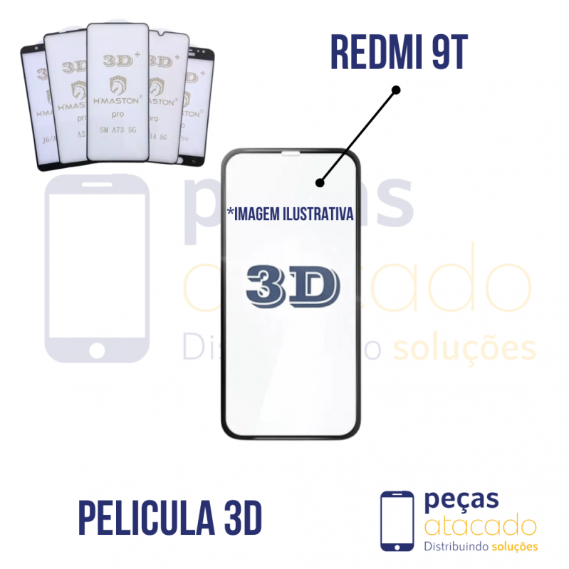 P-0344 PELICULA XIAOMI REDMI 9T 3D