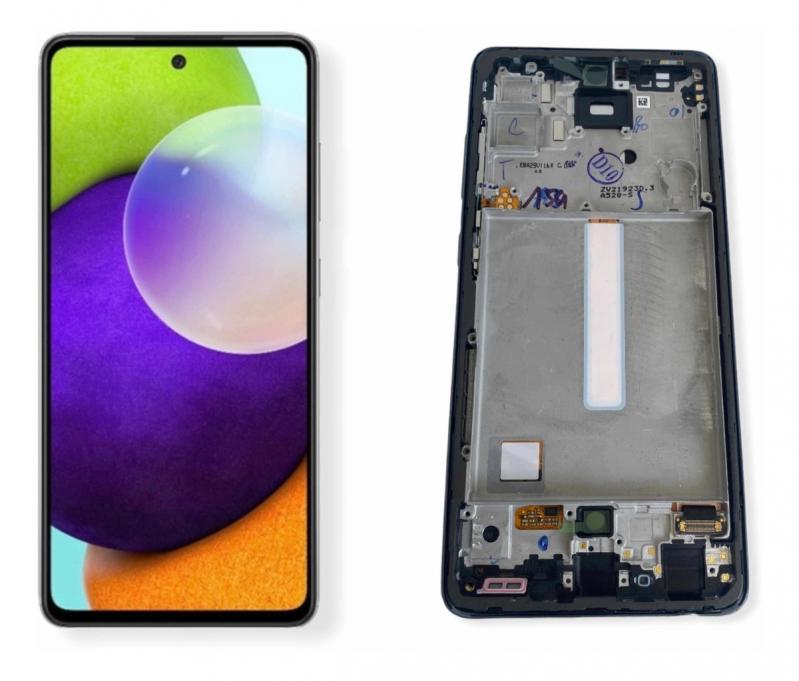 FRONTAL SAMSUNG A52S (SM-A525M) COM ARO ORIGINAL NACIONAL AMOLED