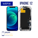 S-0648 FRONTAL IPHONE 12 (A2401) 12 PRO (A2407) WEFIX OLED