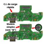 SUB PLACA DE CARGA MOTOROLA MOTO G8 PLAY VERSÃO M ORIGINAL