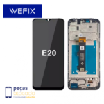 S-0359 FRONTAL MOTOROLA MOTO E20 (XT2155) COM ARO WEFIX IPS