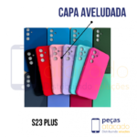 CAPA AVELUDADA SAMSUNG S23 PLUS