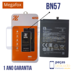 BA-0679 BATERIA MEGAFOX XIAOMI POCO X3 | POCO X3 PRO (BN57) (1 ANO DE GARANTIA)