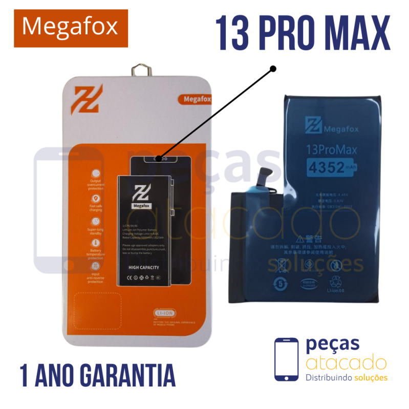 BA-0263 BATERIA GOLD EDITION IPHONE 13 PRO MAX (GE-875) (SEM GARANTIA)