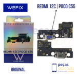 SUB PLACA DE CARGA XIAOMI REDMI 12C | POCO C55 WEFIX ORIGINAL