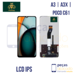 S-0875 FRONTAL SAMSUNG J4 (SM-J400) SEM ARO PRETA AXMO INCELL IPS