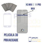 P-0385 PELICULA IPHONE XS MAX | 11 PRO MAX 3D PRIVACIDADE
