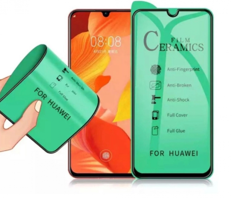 P-0714 PELICULA IPHONE 13 PRO MAX CERAMICA TRANSPARENTE