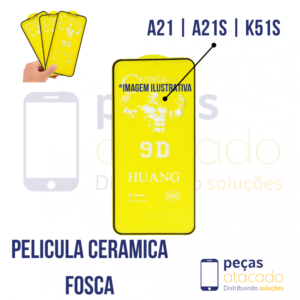 P-0395 PELICULA SAMSUNG A21 | A21S | K51S CERAMICA FOSCA
