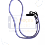 CORDÃO REFORÇADO PARA CELULAR LILAS
