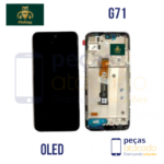 S-0446 FRONTAL MOTOROLA MOTO G71 (XT-2169) COM ARO WE KEEP 1:1 OLED