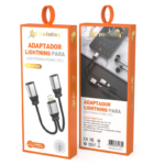 ADAPTADOR PEINING LIGHTNING | FONE P2 (PEI-CT08)