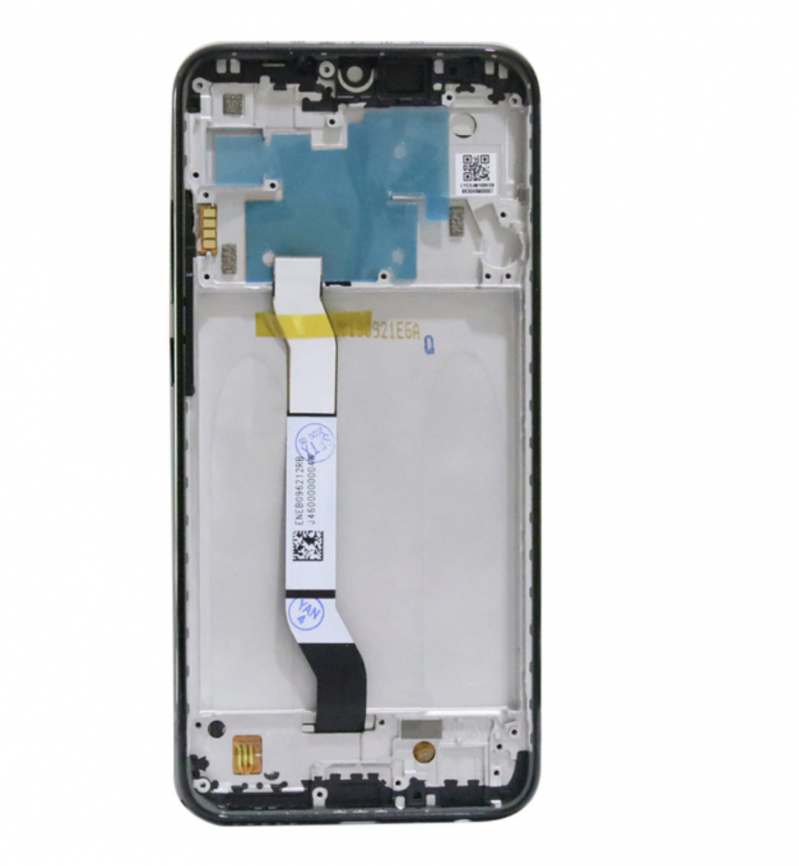 S-0514 FRONTAL XIAOMI NOTE 8 (M1908C3JH) (M1908C3JG) (M1908C3J) COM ARO PRETO ORIGINAL CHINA IPS
