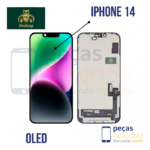 S-1090 FRONTAL IPHONE 14 (A2649) PRETO WE KEEP IC OLED LANCAMENTO ( FOR 2 )