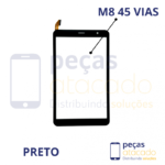 TOUCH TABLET MULTILASER M8 45 VIAS PRETO