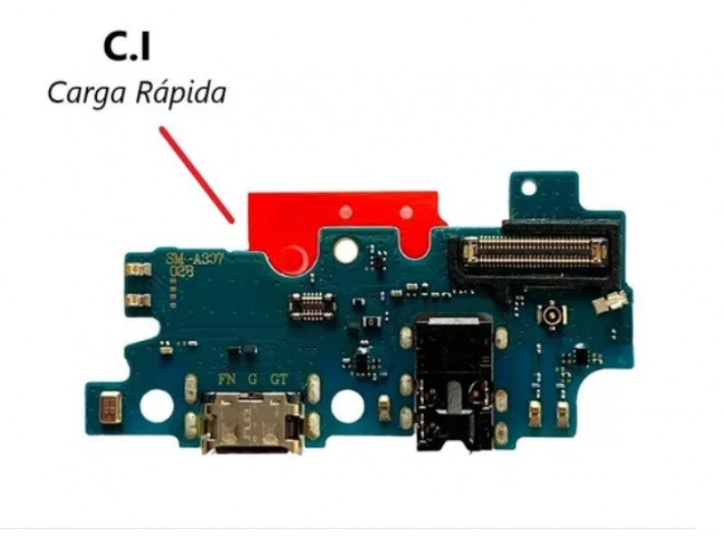 SB-0051 SUB PLACA DE CARGA SAMSUNG A30S A307 TURBO CHARGING