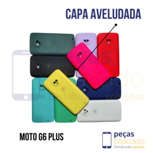 CAPA  AVELUDADA MOTOROLA  G6 PLUS