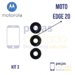 L-0001 LENTE MOTOROLA MOTO EDGE 20 (KIT 3)