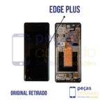 S-1033 FRONTAL MOTOROLA MOTO EDGE PLUS 5G COM ARO ORIGINAL RETIRADO