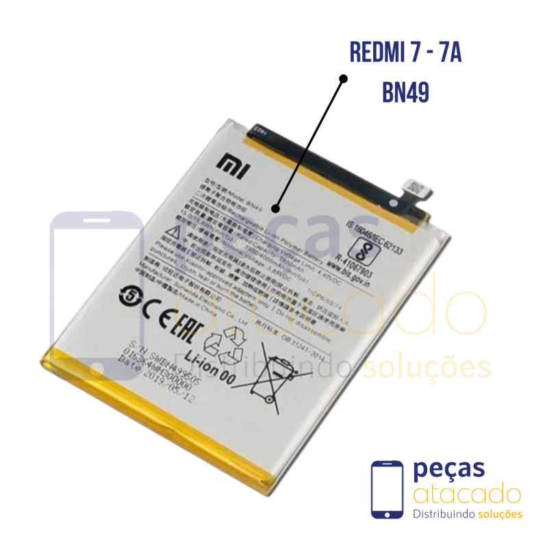 BA-0142 BATERIA 1 LINHA XIAOMI REDMI 7 | REDMI 7A (BN49)