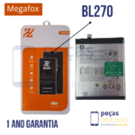 BA-0671 BATERIA MEGAFOX MOTOROLA MOTO G6 PLAY | E5 (BL270) (1 ANO DE GARANTIA)