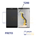 S-1068 FRONTAL SAMSUNG TABLET A8 T290 SEM ARO ORIGINAL CHINA PRETO
