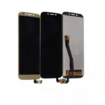 S-0450 FRONTAL MOTOROLA MOTO E5 PLAY  (XT1920) SEM ARO PRETA ORIGINAL CHINA IPS