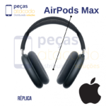 AIRPODS MAX COM SMART CASE FONE DE OUVIDO SEM FIO BLUETOOTH (A2096) – PRETA