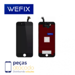 S-0630 FRONTAL IPHONE 6G (A1549) WEFIX PRETO IPS