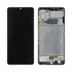 S-0797 FRONTAL SAMSUNG A32 4G (SM-A325) COM ARO PRETO INCELL IPS