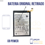 BA-0242 BATERIA ORIGINAL RETIRADO MOTOROLA MOTO G9 POWER (XT2091) G60 (XT2135) (MC50)