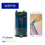 S-0144 FRONTAL SAMSUNG J7 PRIME (SM-G610) BRANCO WEFIX IPS