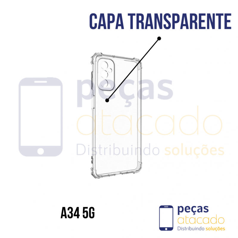 CAPA TRANSPARENTE SAMSUNG A34