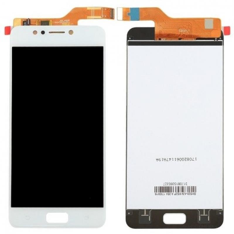 FRONTAL ASUS ZENFONE (ZC520KL) SEM ARO BRANCA ORIGINAL CHINA IPS