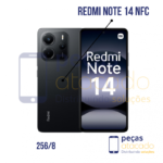 CELULAR XIAOMI REDMI NOTE 14 MIDNIGHT BLACK 8 GB RAM 256GB ROM NFC