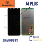S-1045 FRONTAL SAMSUNG J4 PLUS (SM-J415) J6 PLUS (SM-J610) J4 CORE (SM-J410) SEM ARO DIAMONDS IPS