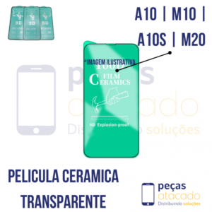 P-0611 PELICULA SAMSUNG A10 | M10 | A10S | M20 CERAMICA TRANSPARENTE
