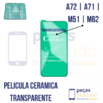 P-0468 PELICULA SAMSUNG A72 | A71 |  M51 | M62 CERAMICA TRANSPARENTE