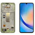 FRONTAL SAMSUNG A34 ORIGINAL NACIONAL VERDE COM ARO OLED