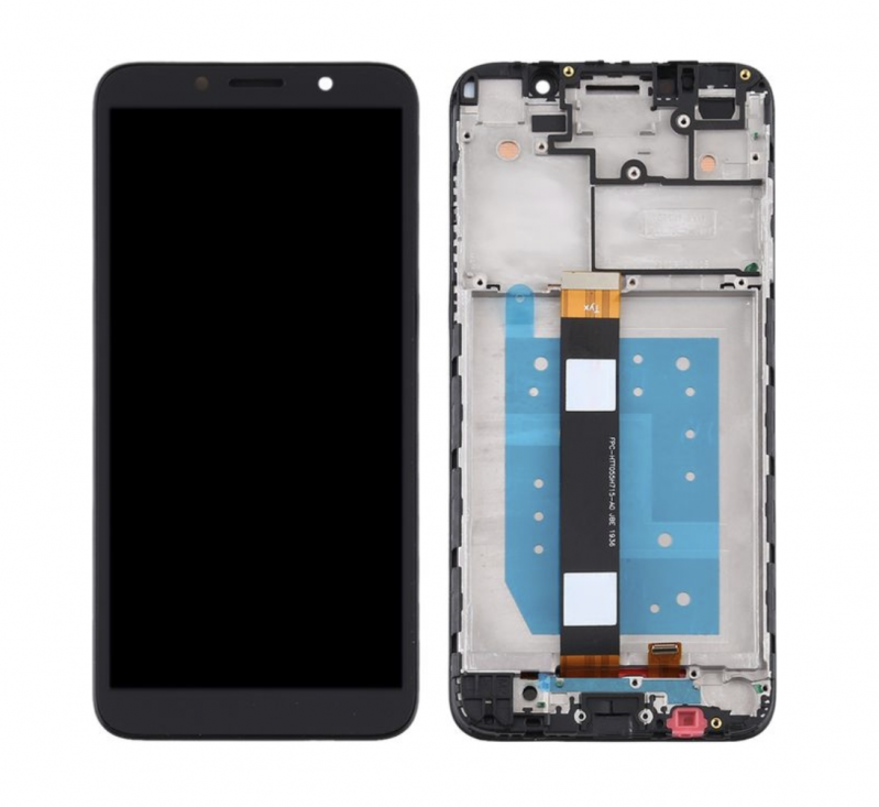 S-0333 FRONTAL MOTOROLA MOTO E6 PLAY (XT2029) COM ARO ORIGINAL CHINA IPS