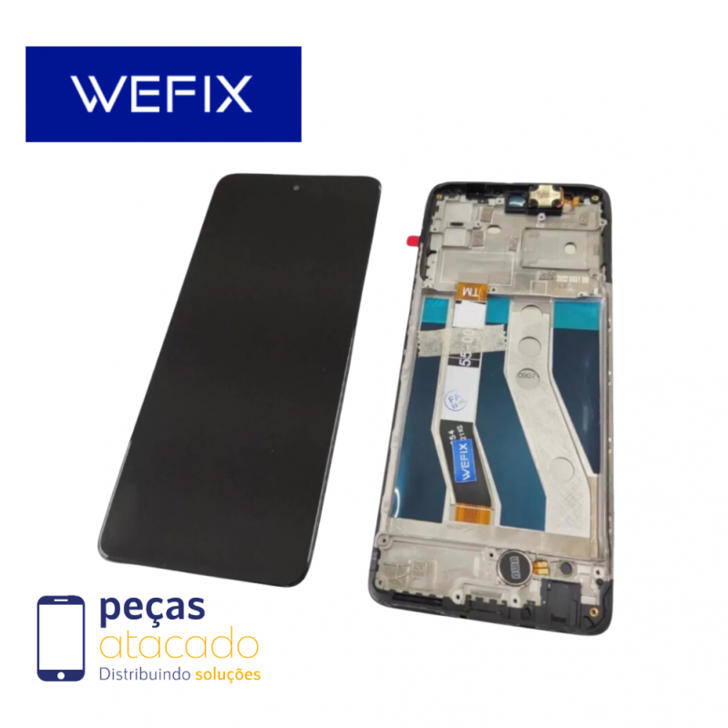S-0669 FRONTAL MOTOROLA MOTO G62 (XT-2223) COM ARO WEFIX IPS