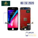 S-0914 FRONTAL IPHONE 8G | SE 2020 (A1863)  WE KEEP PRETO IPS