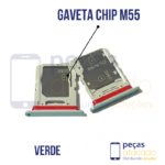 CH-0045 GAVETA DE CHIP SAMSUNG M55 VERDE