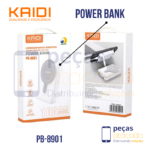 POWER BANK KAIDI 10.000 PB-8901
